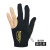 台球手套球房台球公用手套台球三指手套可定制logo 美洲豹橡筋款黑色