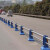中诺九城市政护栏 交通设施安全隔离栅栏 公路马路中央围栏防撞活动护栏 蓝色0.6米高（每米价）