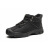 聚远（JUYUAN）冬季加绒保暖户外防滑工作鞋 黑色 40码 1双价