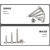 雨林军 410不锈钢华司钻尾螺丝 自攻自钻大扁头十字燕尾螺钉（100个/包） 单位：包 ST4.8*38mm 