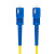 讯浦 光纤跳线 SC-SC 单模单芯 黄色 2m SC-SC-S2