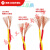 适用电线RVS花线2芯1/1.5/2.5平方电源线电动车充电线灯头双绞线 2芯2.5平方(20米)送4样