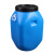 稳斯坦 WST088 50L方形加厚塑料化工桶 液体存储桶 加厚带盖密封油桶 塑料桶 白色