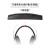 适用DAREU达尔优D3耳机套EH716耳罩722保护套736海绵套409耳机罩耳套皮套替换更换配件 黑色网布款耳套一对