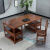 迪涛 中式书桌椅实木书桌书法桌书画桌办公桌仿古国学课桌写字台 四种颜色可以选 1.3米单桌