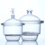 玻璃真空干燥器皿罐mlΦ210/240/300/350/400mm玻璃干燥器实验室 真空泵MN-10