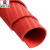 洛楚 绝缘橡胶板8mm红色条纹1米x3米 配电房绝缘橡胶垫 高压绝缘垫配电室绝缘板