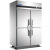 定制定制格林斯达四门双机双温冷柜大容量不锈钢商用厨房冰柜 四