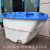 500L电动环卫保洁清运车手推车移动垃圾桶垃圾车配件桶体盖子 桶+盖