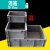 EU箱欧标物流箱塑料周转箱过滤箱物流箱加厚带盖工具长方形收纳箱塑料盒物料盒零件盒塑料筐 400*300*120