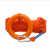 百舸 水上漂浮救生绳16mm直径30米反光救生绳+1钩+1圈（塑料手环）