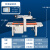 胶带快递虎全自动智能大力折盖封箱贴适应单电商定制工字型捆扎打 5050贴单封箱一体机