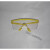 化学品防护眼镜 护目镜儿童幼儿园学生防风沙尘实验眼镜防冲击飞 小款眼罩(玻璃镜片)