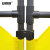 安赛瑞 折叠布艺围栏（禁止通行）黄色 伸缩折叠布艺围栏 三折围挡 13760