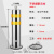 定制不锈钢警示柱加厚反光路桩防撞柱车位立柱桩钢管隔离柱不锈钢 304活动内锁114*600