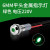 钢米定制 LED金属指示灯6mm带线防水电源信号灯（20个装） 绿色平头款 电压220v