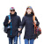 大杨2788冲锋衣 三合一户外防寒保暖防泼水防风透气外套两件套女款 粉色 3XL码 定制