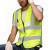 瑞可特 RSF208 反光安全背心 警示反光衣安全服 骑行施工环卫马甲 黄色 