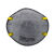 耐呗斯（NABES）9508C头戴式杯形无阀活性炭口罩（舒适款））