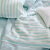 LUOLAI家纺 清风纱四件套夏季凉感床上用品 莱赛尔床单被套单双人被罩 夏日情书【蓝色】 1.5米床(被套200*230cm)