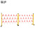 联护电力 1.2*2.5m 玻璃钢伸缩围栏 施工工地管式伸缩围栏 电厂绝缘伸缩围栏 现做 货期1-15天