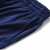 安美尚（ams）火焰蓝色夏季套装男速干短袖圆领运动T恤短裤体能作训服175/104定做