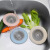 厨房水槽洗菜盆过滤网过滤器池过滤网下水道防洗碗盖排水地漏堵塞 绿色+米色2个装