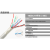 5*2*0.75平方5对镀锡导体双绞屏蔽485通讯电线现货 浅灰色 10m x 10芯 x 0.75平方毫米