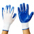 曼睩 12双普通款 手套劳保工作耐磨橡胶胶皮带胶塑胶防滑挂胶手套