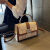 ONEVANKUQIDAISHU香港包包女2023韩版新款小众感手提斜挎小方包 官方蓝色