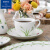 唯宝（Villeroy Boch）villeroyboch唯宝下午茶杯碟欧式咖啡茶具轻奢多巴胺送礼 紫色早餐杯碟0.39l