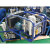 绿升 7.5Kw空气呼吸器充气泵 消防潜水空气呼吸压缩填充泵（30Mpa高压空压机）HC-W400ETT