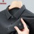 梦特娇（MONTAGUT）2023新款男士短袖polo衫纯色透气半袖体恤中青年翻领上衣 深蓝色 165码(100-115斤)