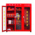 微型站柜器材全套装加厚灭火箱展示工地柜工具物资柜 1.6米柜加厚