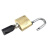 雨素 挂锁 小锁 铜电力表箱锁 防盗锁 门锁柜子锁 锁梁内高30mm