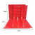 塑料abs防洪水挡水板移动式防汛挡水墙防淹板防洪水挡板伸缩式 红色ABS 100*90*80