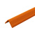金诗洛 KSL265 安全防撞条 包边护角 包角条 防磕碰条 防撞贴 墙角保护条  25*25*2.5mm(1米长-墨绿)