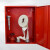 消防箱消火栓箱消防栓门箱消防器材灭火柜铝合金门框水带卷盘整套 红色灰边空箱 750_550_210