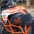 LOBOO萝卜摩托车油箱贴适用于宝马川崎KTM油箱贴防滑贴防刮蹭贴纸 宝马R1200ADV(2014—)油箱贴