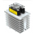 单相60A方块固态继电器 型号SAP4060D 电流60A直流控交流 SAP4060D+CH80散热器