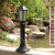 定制适用于草坪灯户外景观灯 铝防水立柱LED道路灯欧式庭院花园草 古铜色60cm