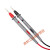 万用表表笔特尖钢针软线PVC高精度通用特细表表笔线尖头 20A特尖表笔