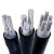 国标铝电缆线2345芯10162550平方铝线三四五芯铝芯电缆铝线 国标YJLV- 3*10 1米