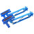 定制蓝色双臂单极无锡集电器JDD-160 200A/250A JDD-240 500A800A 200A无锡蓝色集电器JDD160
