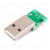 USB转DIP 转接板 2.54mmPCBUSB2.0/USB3.0/USB-01/USB-02/U MINI USB转DIP