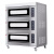 北府两盘电烤箱烤炉XFY-1KA-T面包烤炉商用电烤炉蛋糕披萨炉    三层六盘【顶配】