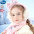 迪士尼儿童耳罩冬季保暖毛绒耳暖女童女孩幼儿护耳套耳捂耳包宝宝 粉色围巾 SPF770004