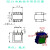 EE19 EE13电蚊拍专用变压器 配件 高频变压器线圈匝数可定制 EE15(4+2)1600T