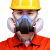 松工 防毒面具喷漆专用防护面罩防化工业粉尘气体打农药呼吸全脸防尘