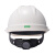 梅思安/MSA V-Gard500 ABS透气孔V型安全帽 超爱戴帽衬 带下颚带 白色 1顶 可定制 IP